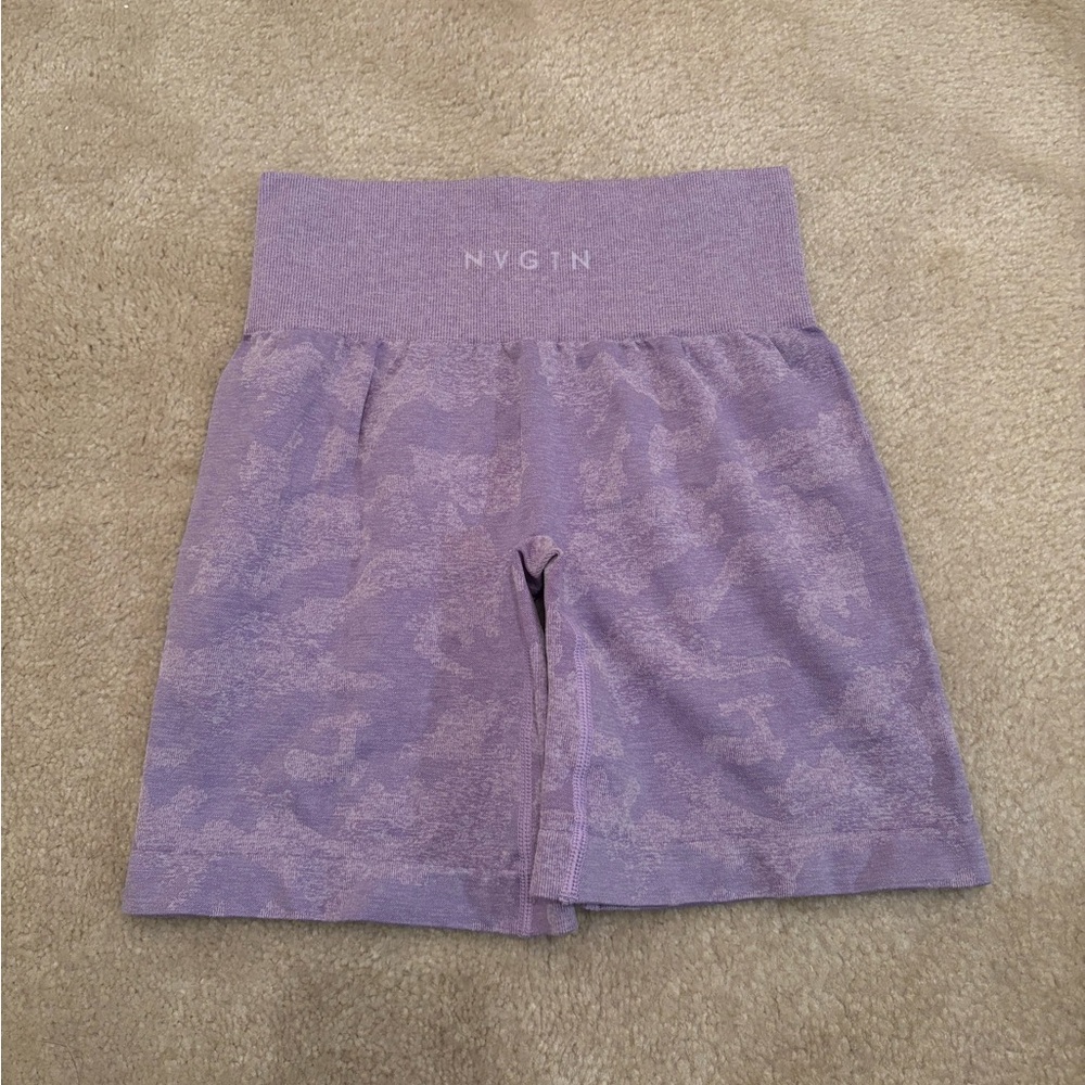 Nvgtn Purple Camo Shorts